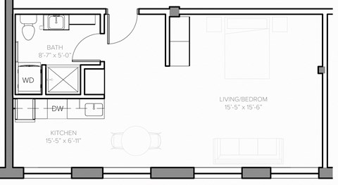 3419 Papin St Studio-1 Bed Apartment for Rent - Photo Gallery 14